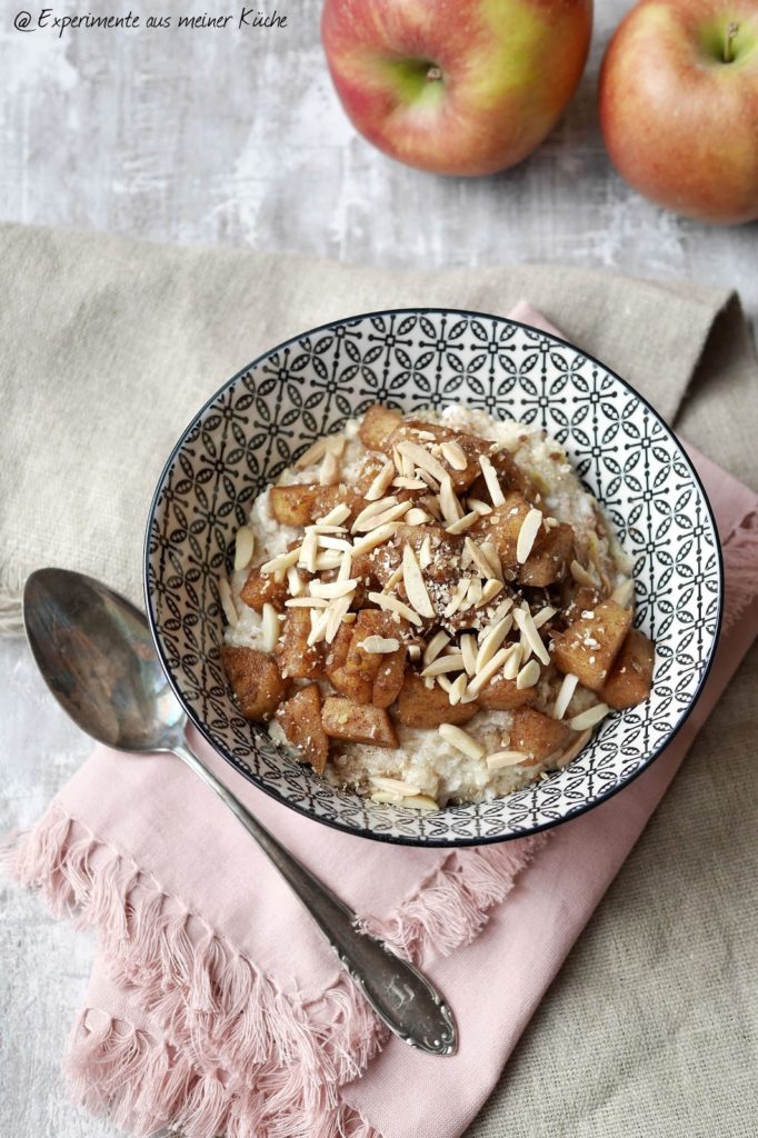 Experimente aus meiner Küche: Apfelkuchen-Porridge