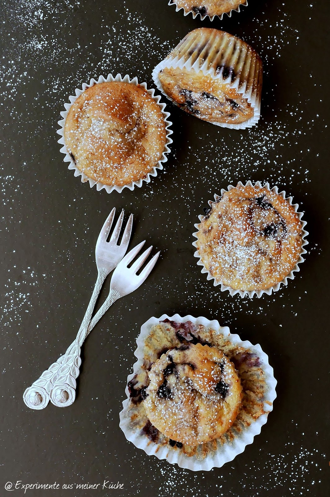 Blaubeer-Bananen-Muffins - Experimente aus meiner Küche