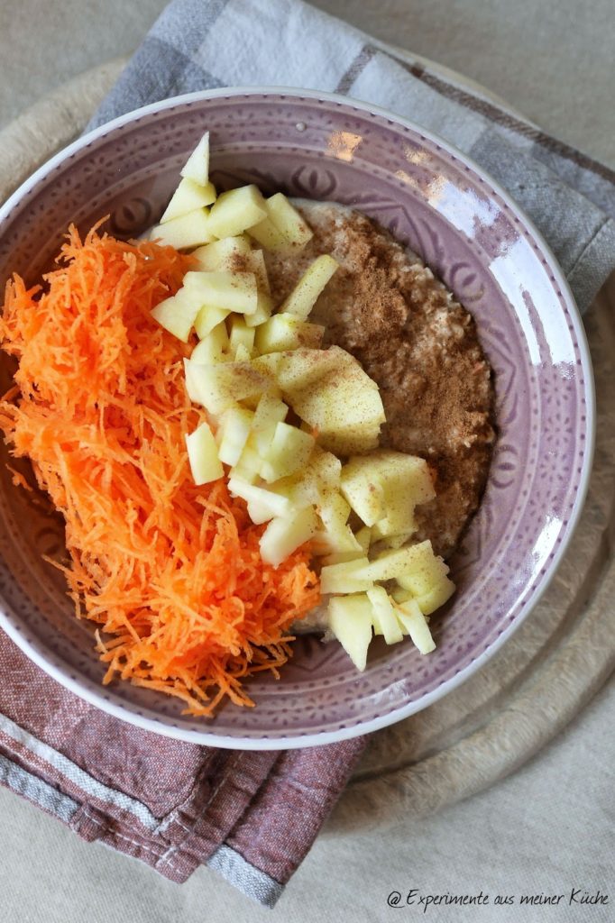 Experimente aus meiner Küche: Carrot Cake Porridge