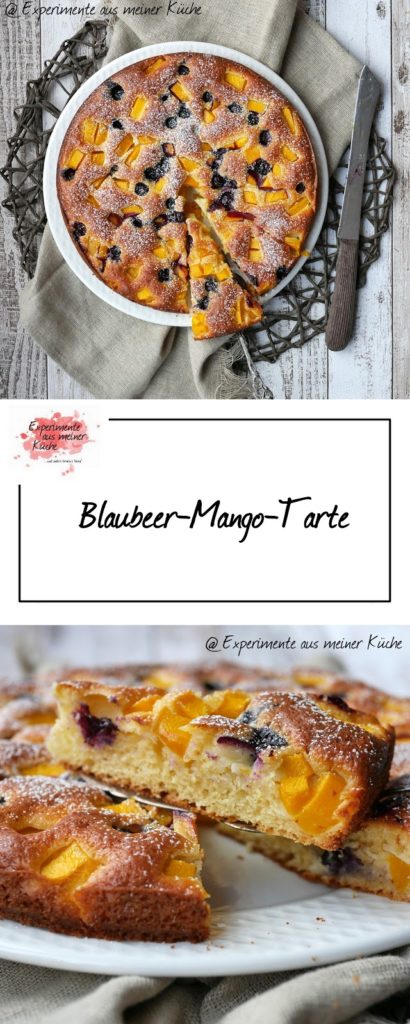 Blaubeer-Mango-Tarte | Kuchen | Backen | Rezept | Weight Watchers