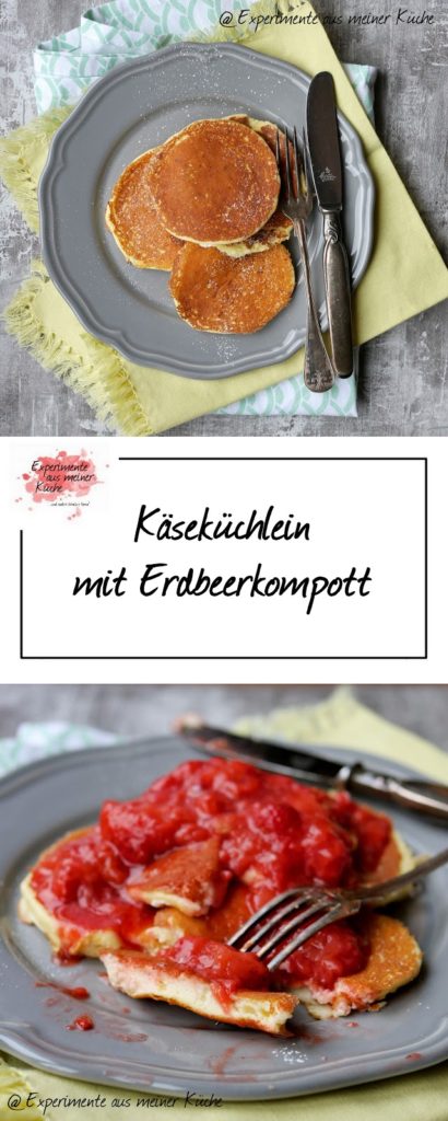 Käseküchlein mit Erdbeerkompott | Rezept | Essen | Weight Watchers