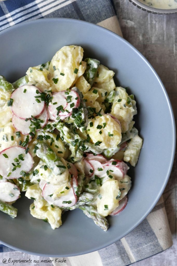 Leichter Kartoffelsalat mit Spargel | Kochen | Rezept | Salat | Weight Watchers