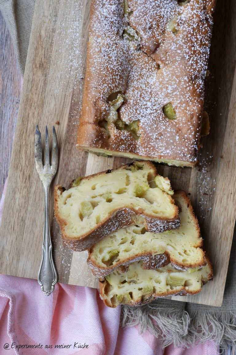 Rhabarber-Mandel-Kuchen