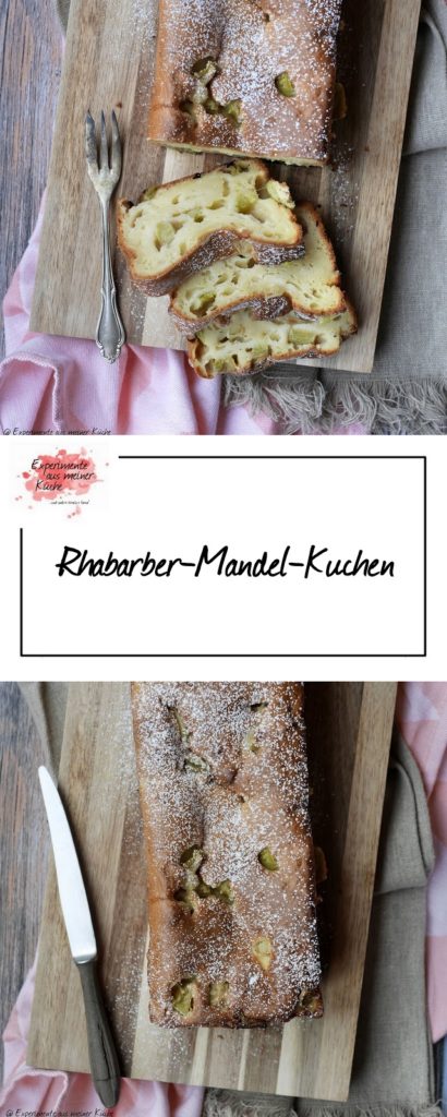 Experimente aus meiner Küche: Rhabarber-Mandel-Kuchen