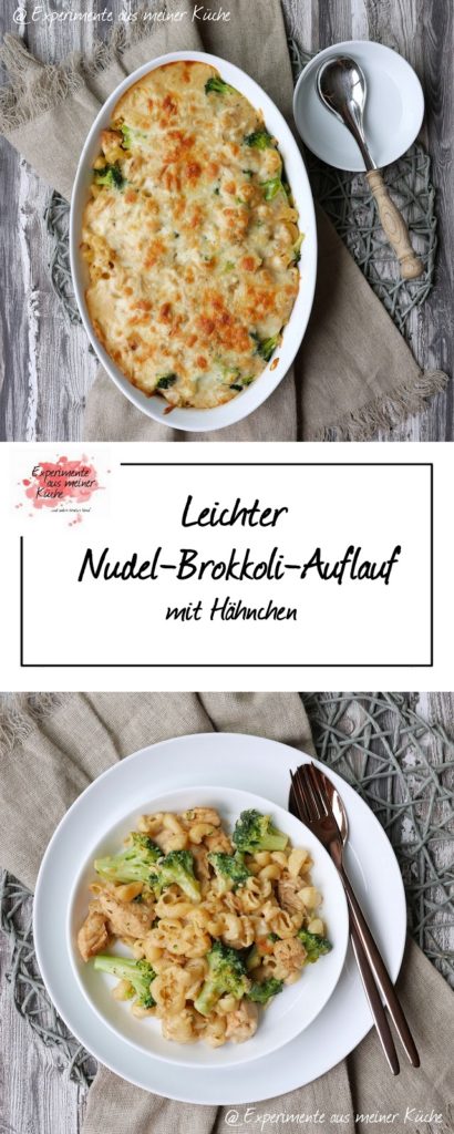 Leichter Nudel-Brokkoli-Auflauf mit Hähnchen | Essen | Kochen | Rezept