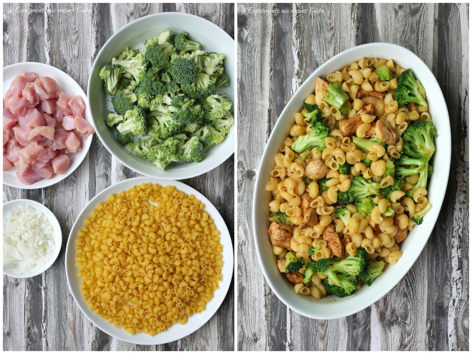 Brokkoli-Lachs-Auflauf mit Gnocchi - Experimente aus meiner Küche