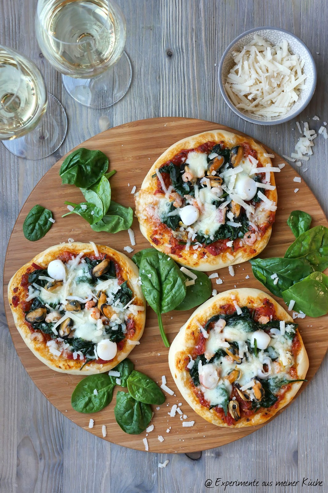 Mini-Pizzen Frutti di Mare