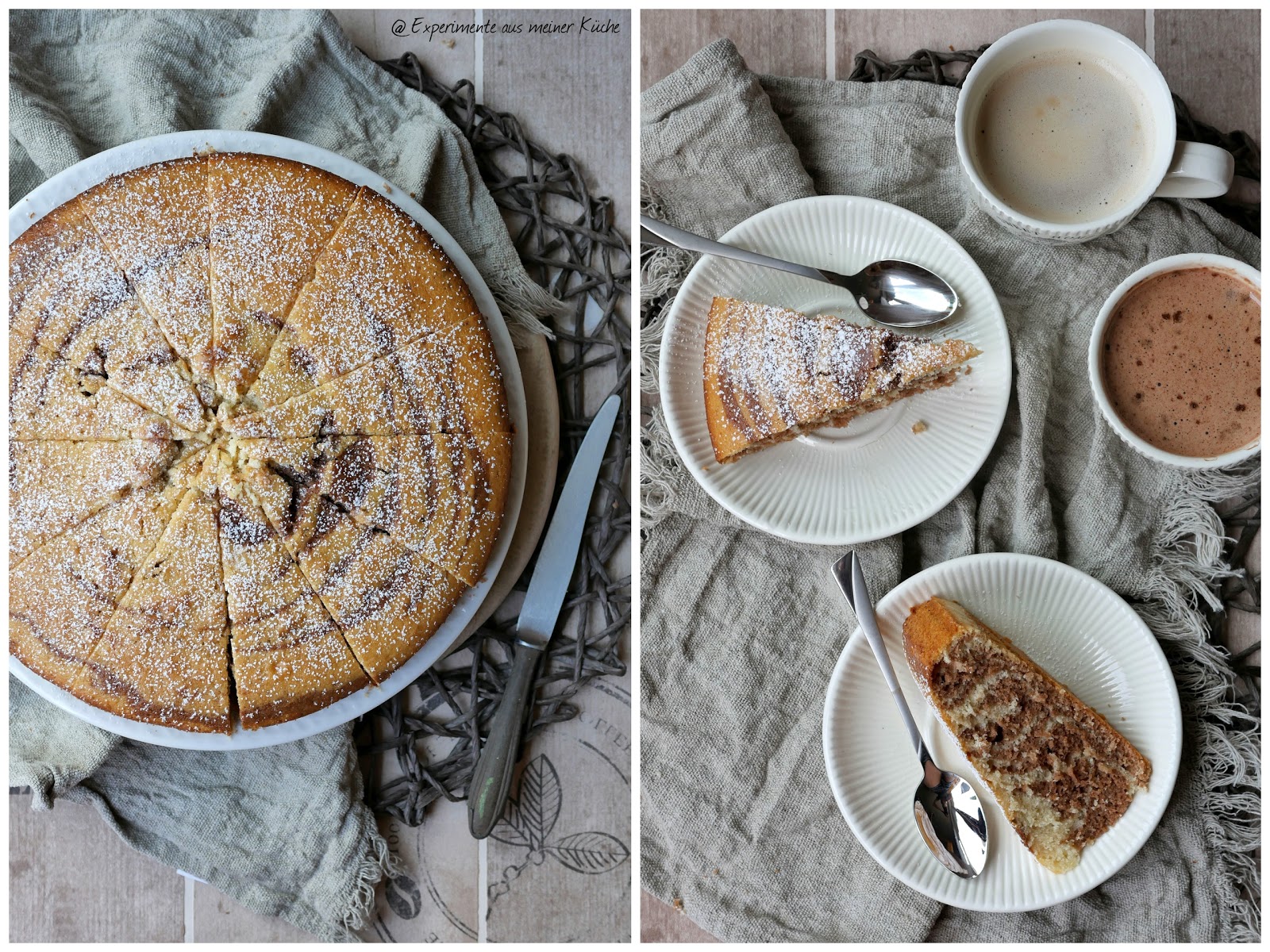 Cappuccino-Wölkchen-Kuchen - Experimente aus meiner Küche