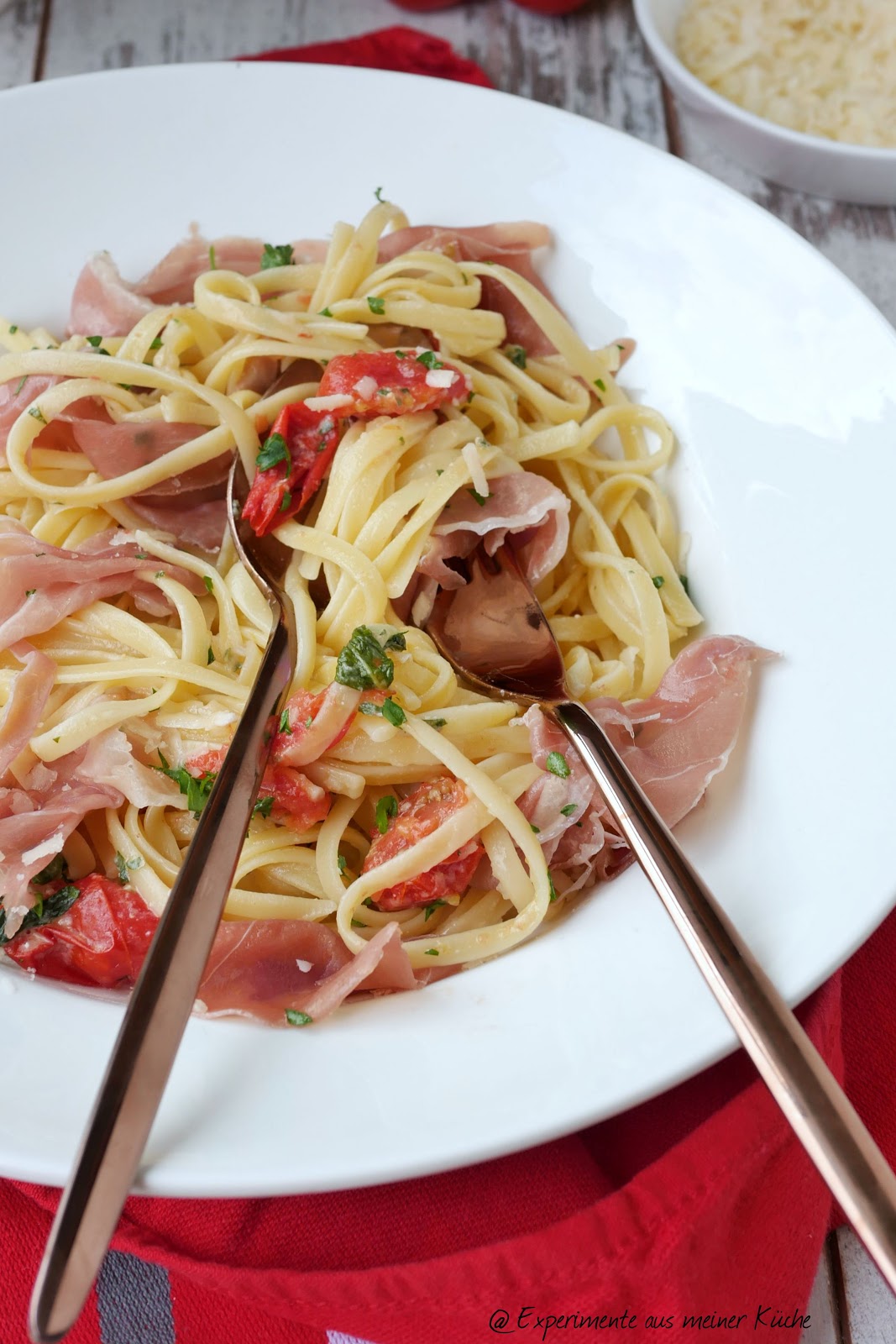 Pasta mit Prosciutto