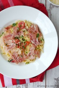 Pasta mit Prosciutto
