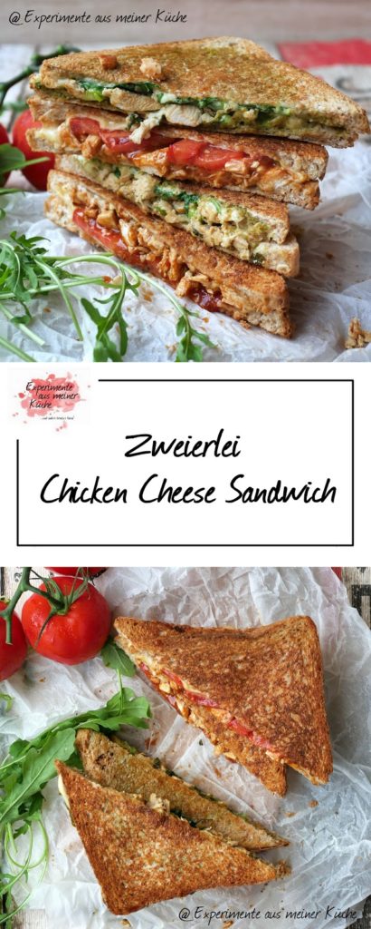 Chicken Cheese Grilled Sandwich | Rezept 
