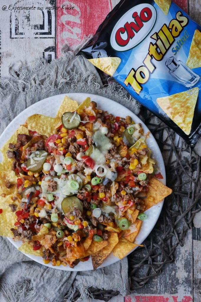 Überbackene Chio Tortillas mit Hackfleisch | Werbung | Rezept | Partyfood