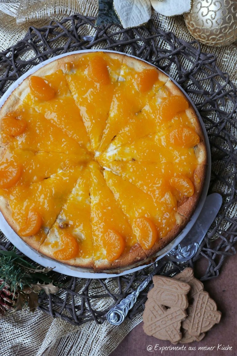 Mandarinen-Spekulatius-Cheesecake