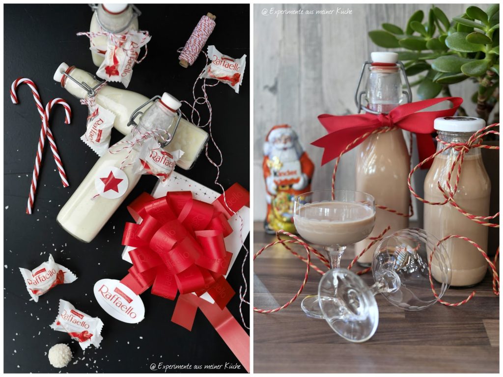 Raffaello-Likör vs. Kinderschokoladen-Likör | Rezept | Weihnachten | Geschenke aus der Küche