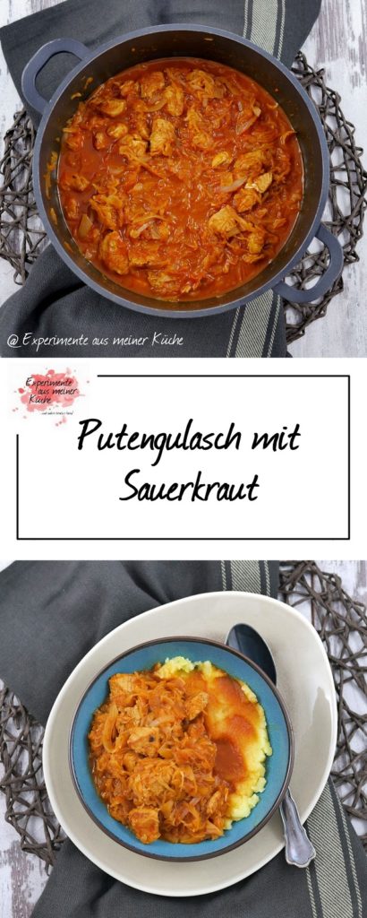 Putengulasch mit Sauerkraut | Rezept | Kochen | Essen | Weight Watchers