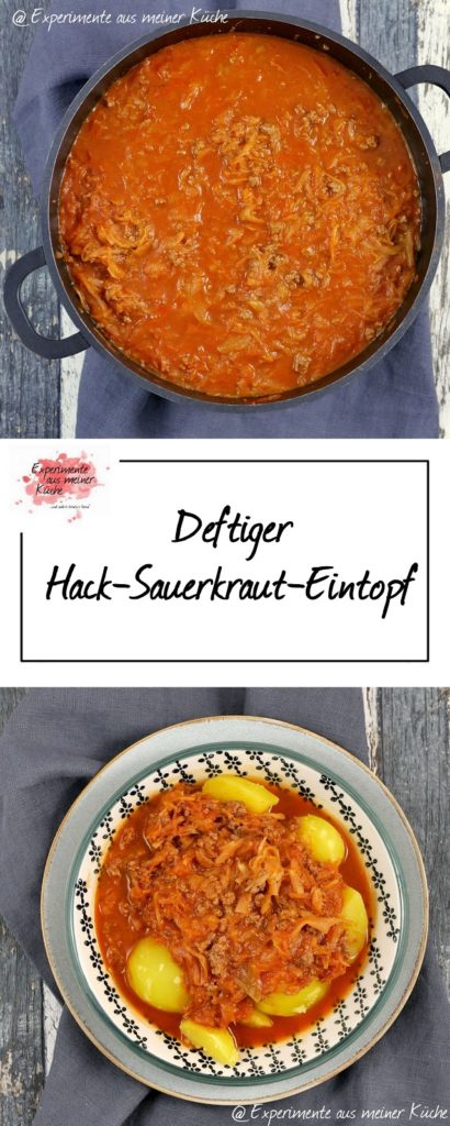 Deftiger Hack-Sauerkraut-Eintopf | Rezept | Kochen | Essen | Weight Watchers