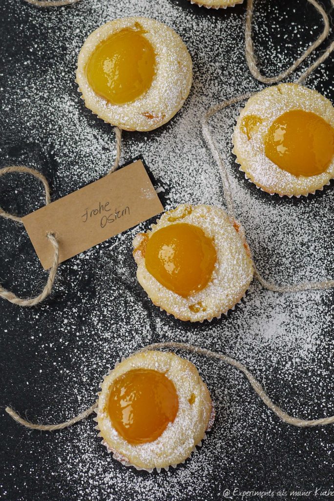 Spiegelei-Muffins mit Aprikosen | Backen | Rezept | Ostern