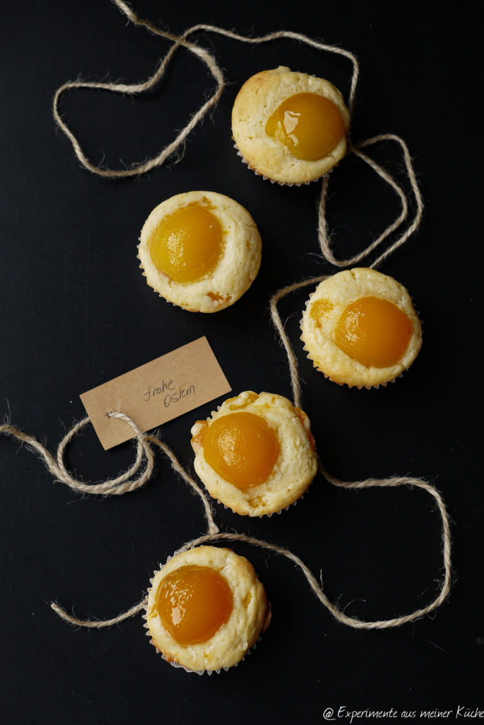 Spiegelei-Muffins mit Aprikosen | Backen | Rezept | Ostern