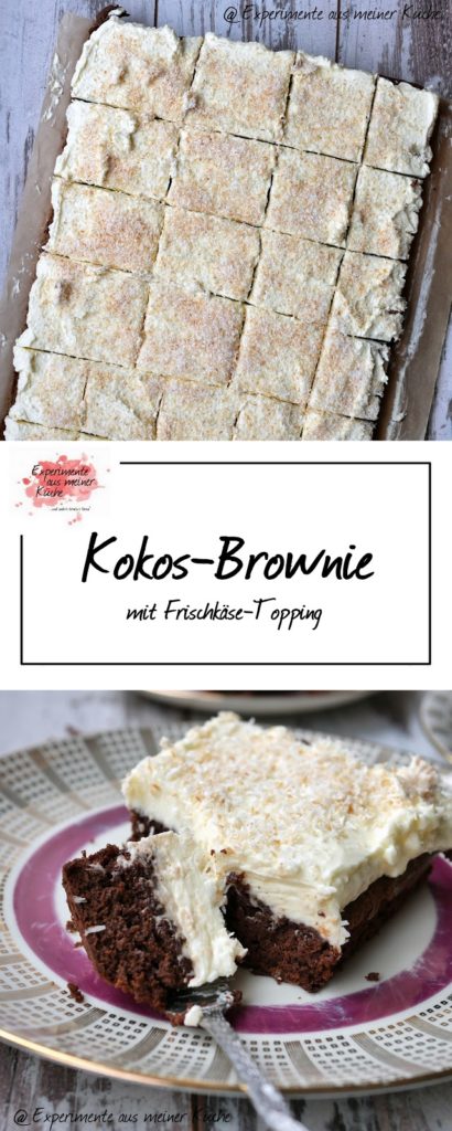 Kokos-Brownie | Kuchen | Rezept | Backen