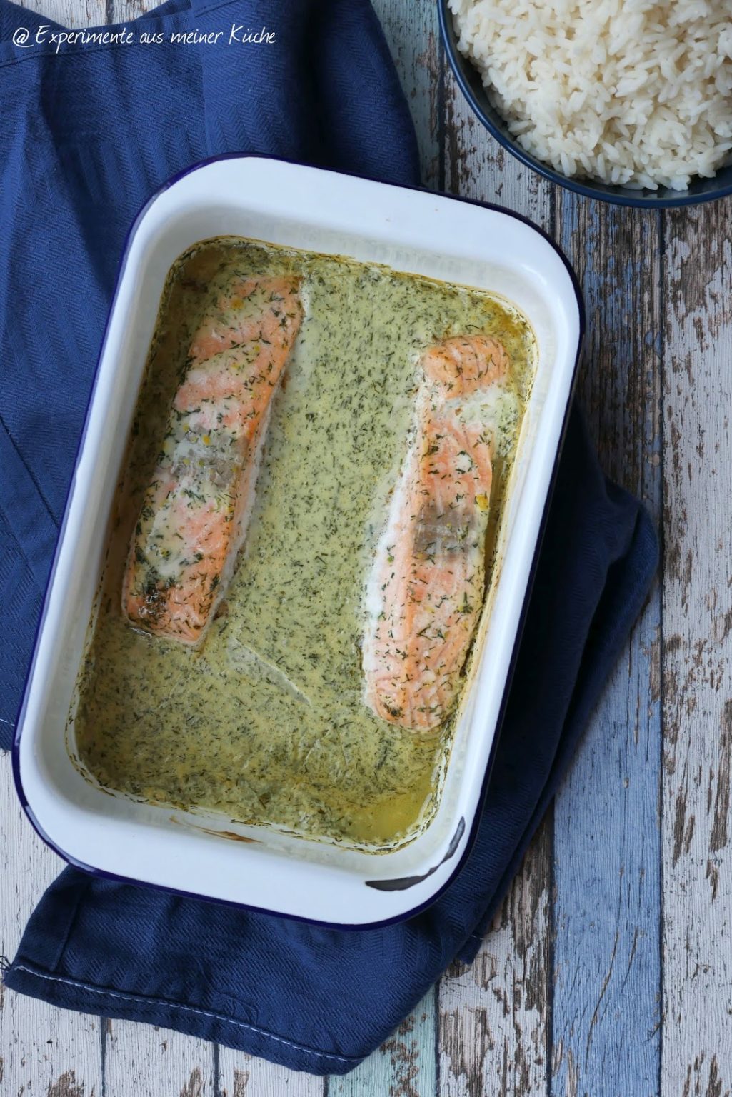 Marinierter Lachs mit Brokkoli - Experimente aus meiner Küche