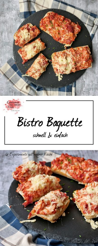 Bistro Baguette | Rezept | Pizzabaguette | Essen | Weight Watchers