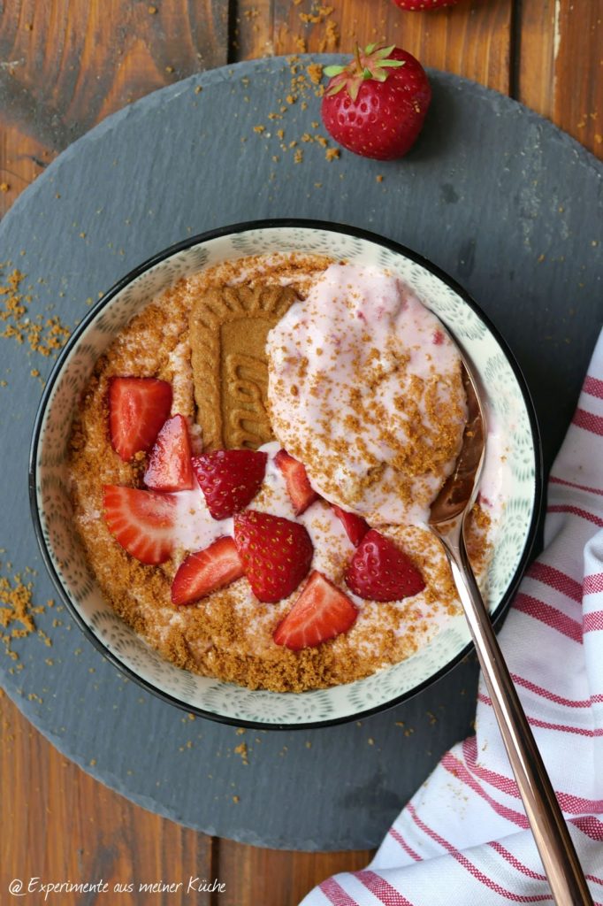 Strawberry Cheesecake Bowl | Rezept | Dessert | Essen | Frühstück | Weight Watchers