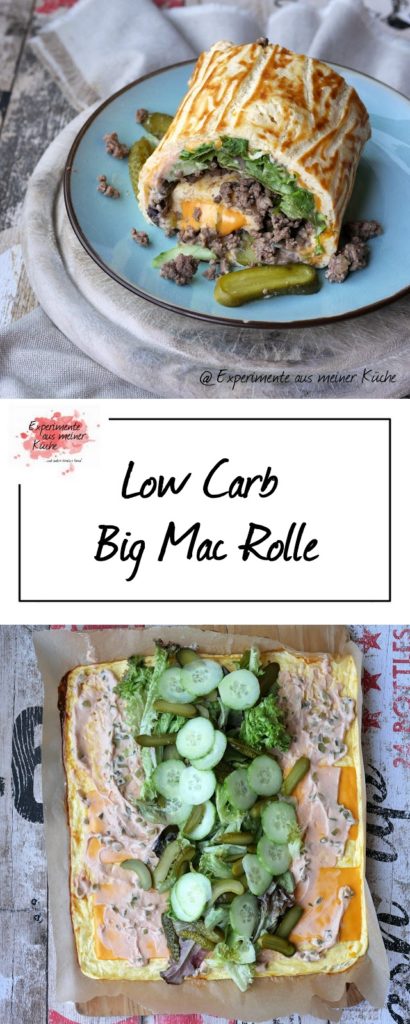 Low Carb Big Mac Rolle | Rezept | Kochen | Essen | Weight Watchers