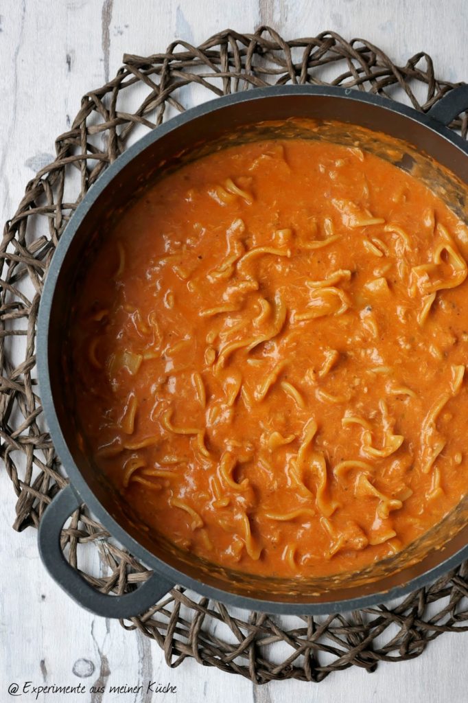 Cremige One Pot Pasta mit Thunfisch | Rezept | Kochen | Nudeln | Weight Watchers | Essen