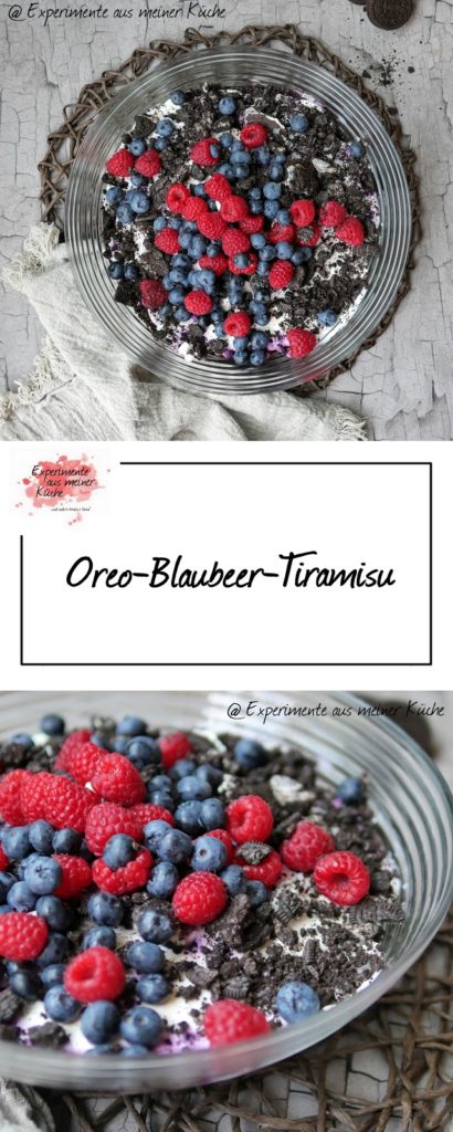 Oreo-Blaubeer-Tiramisu | Rezept | Dessert | Nachtisch 