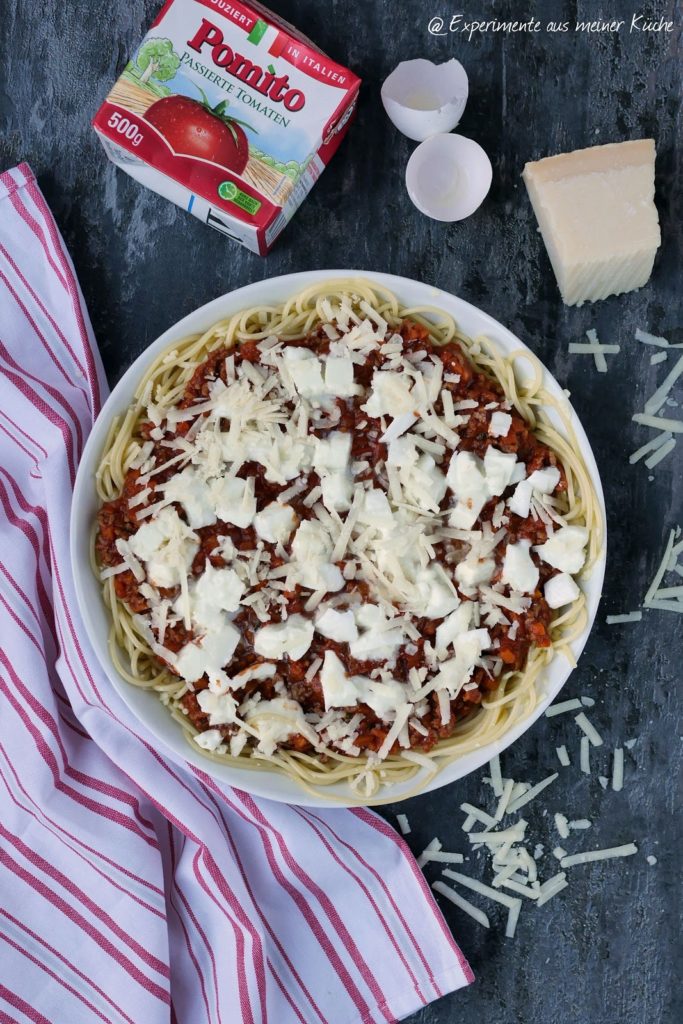 Spaghetti Bolognese Auflauf | Rezept | Kochen | Essen | Pasta