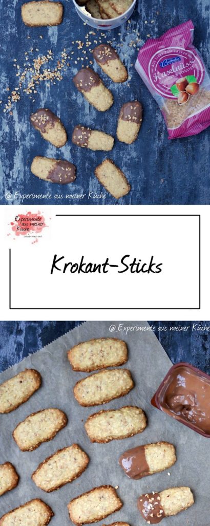 Krokant Sticks | Backen | Weihnachtsbäckerei | Rezept