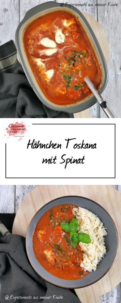 Hähnchen Toskana mit Spinat | Kochen | Essen | Rezept | Weight Watchers
