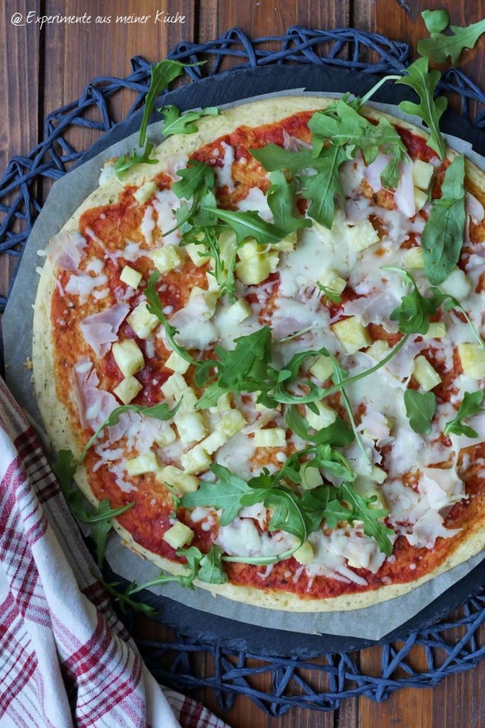 Skyr-Pfannkuchen-Pizza "Hawaii" | Rezept | Kochen | Essen | Weight Watchers