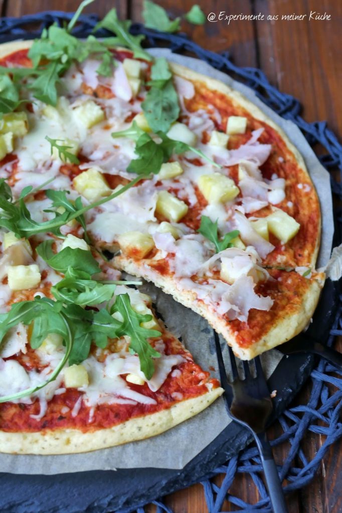 Skyr-Pfannkuchen-Pizza "Hawaii" | Rezept | Kochen | Essen | Weight Watchers
