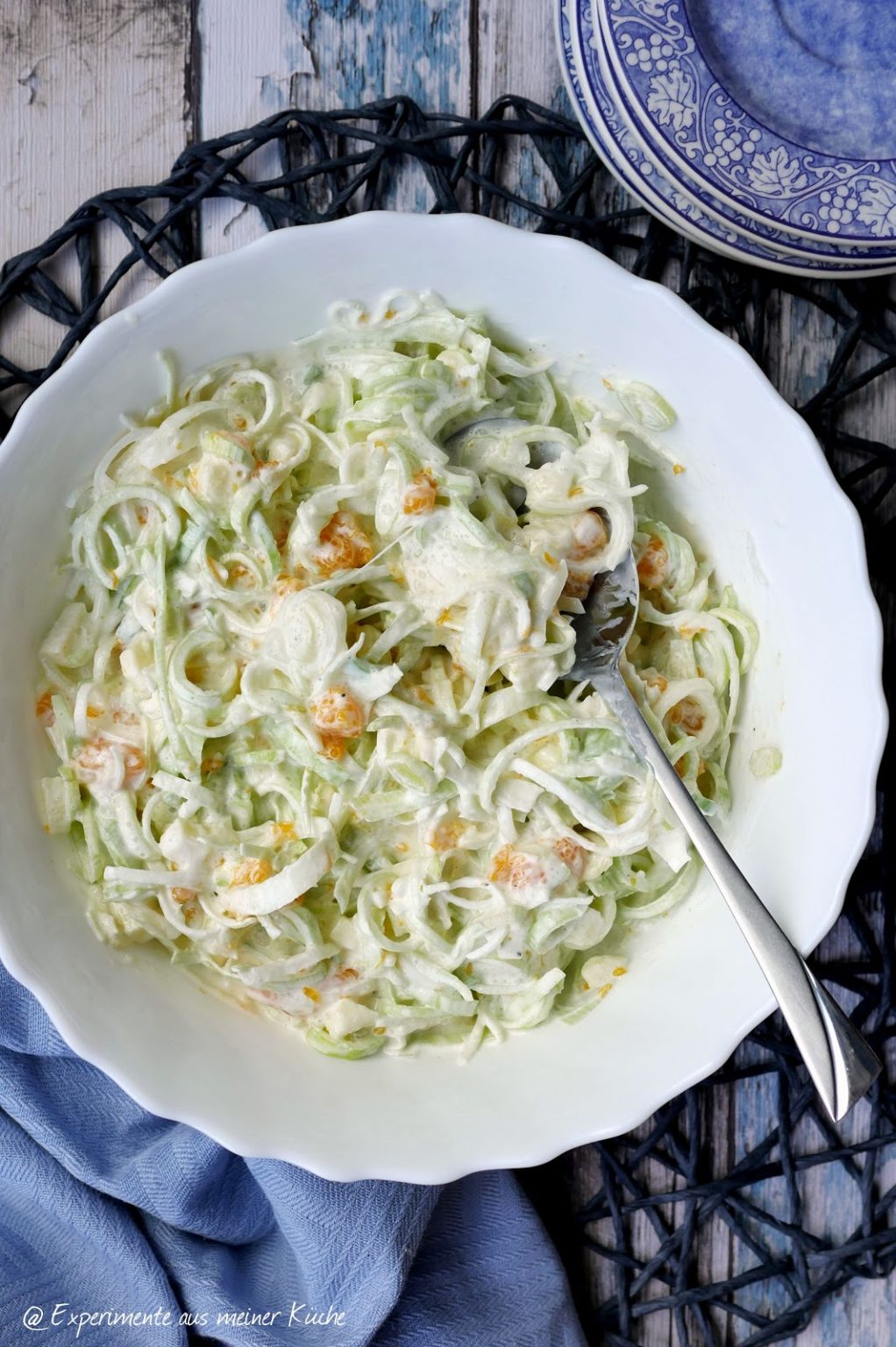 Fruchtiger Porree Salat