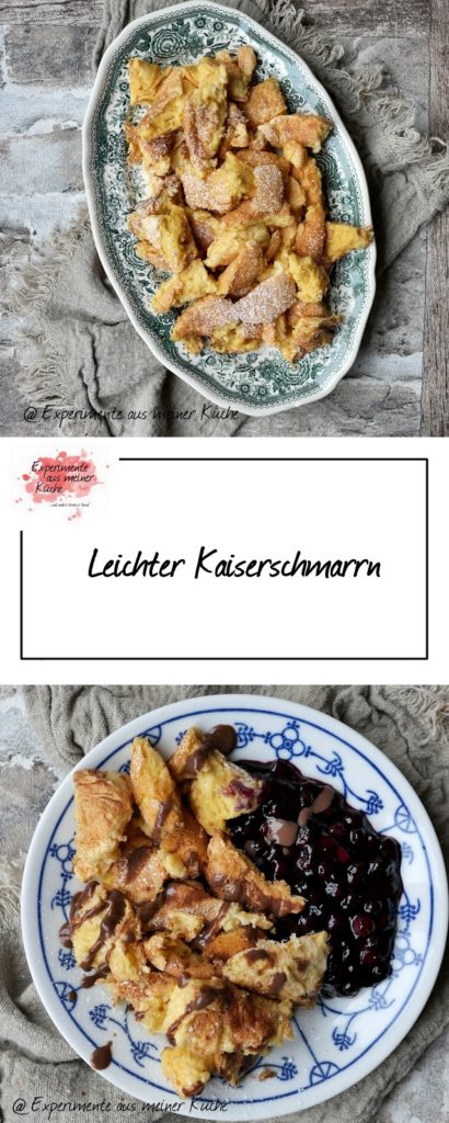 Leichter Kaiserschmarrn | Rezept | Essen | Hauptspeise | Dessert | Eierspeise | Weight Watchers