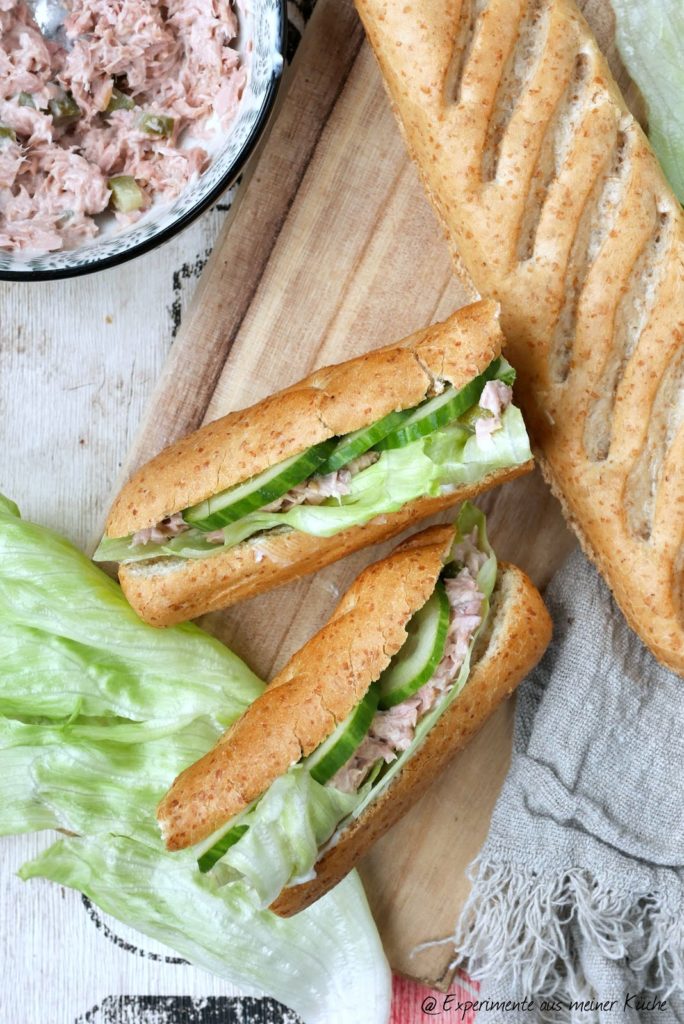Thunfisch Baguette | Rezept | Essen | Picknick | Fingerfood