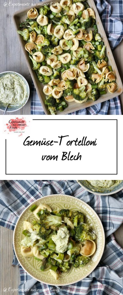 Gemüse-Tortelloni vom Blech | Ofenrezepte | Kochen | Essen | Spargel | Weight Watchers