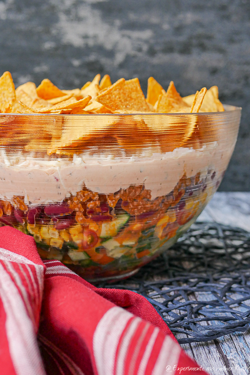 Mexikanischer Schichtsalat