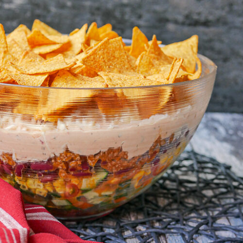 Taco Salat mit Hackfleisch