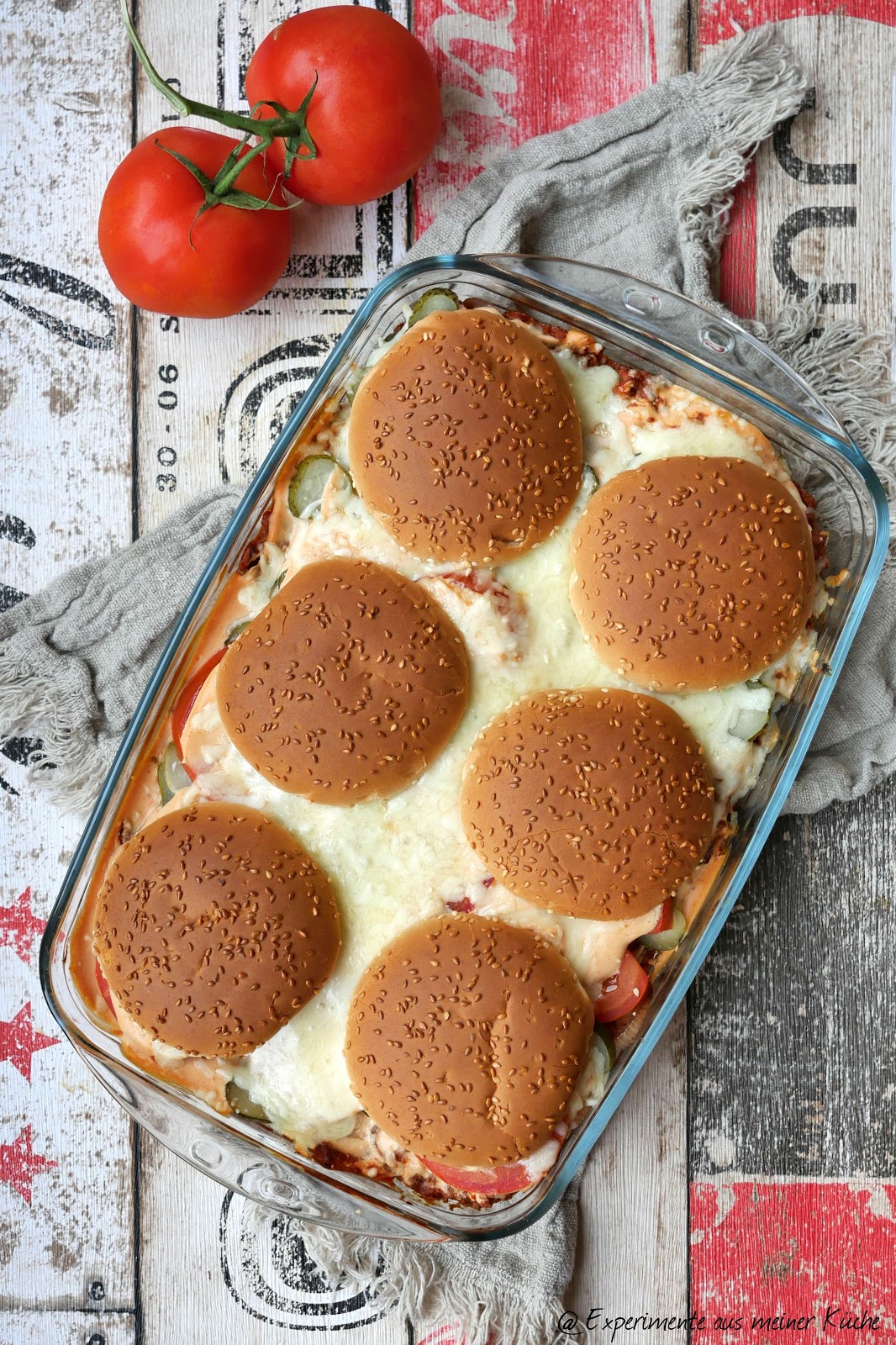 Burger Auflauf Experimente Aus Meiner Kuche