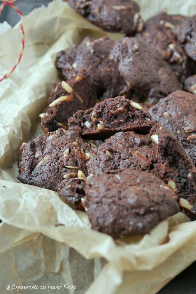 Schoko-Mandel-Cookies | Rezept | Kekse | Backen | Schokolade