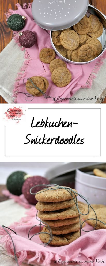 Lebkuchen-Snickerdoodles | Rezept | Backen | Weihnachten | Kekse | Plätzchen