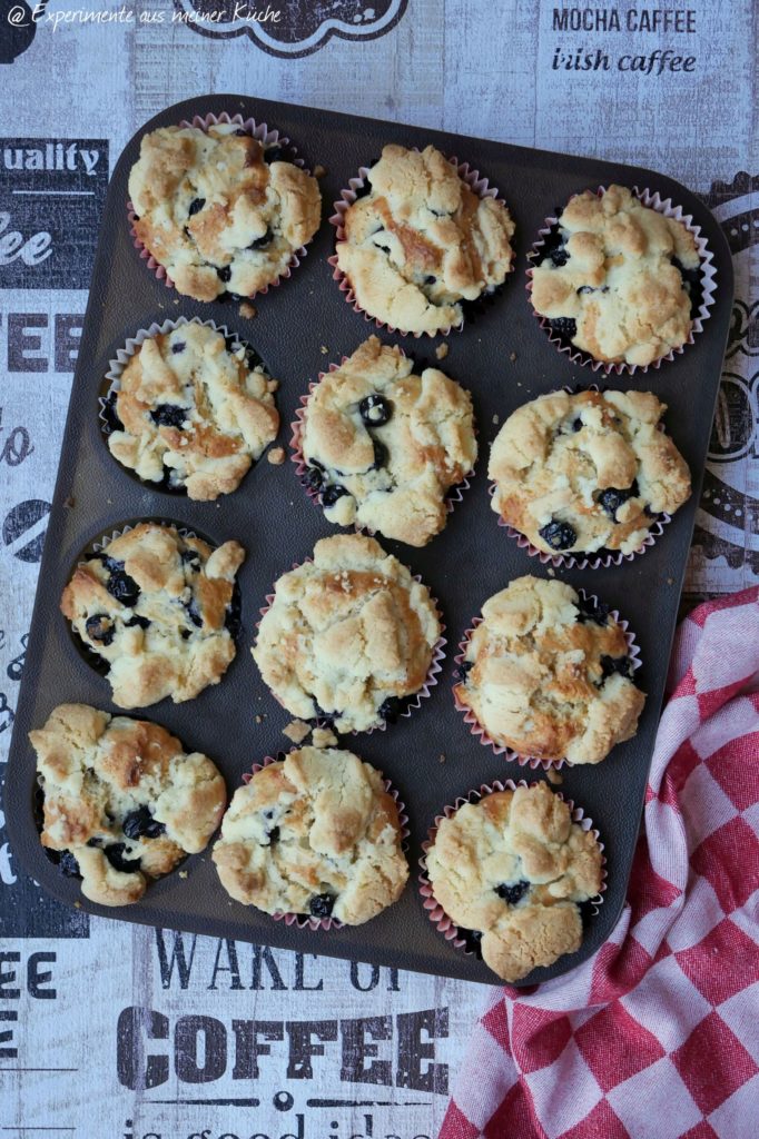 Blaubeer-Streusel-Muffins | Backen | Kuchen | Rezept
