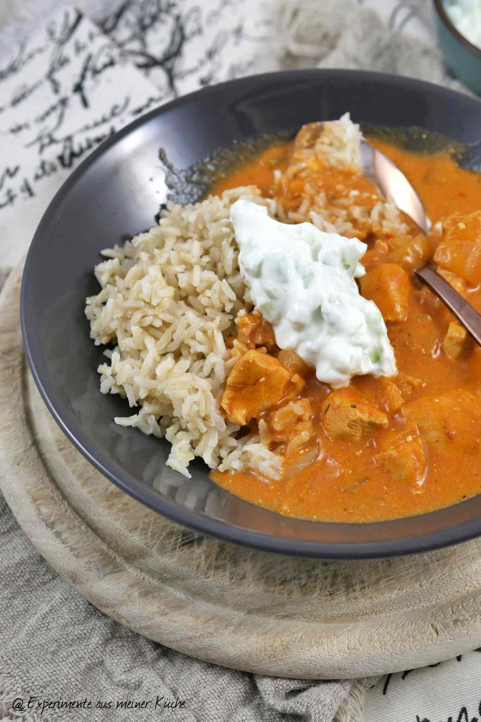 Hähnchen-Rahmgulasch &amp;quot;Gyros Art&amp;quot; - Experimente aus meiner Küche