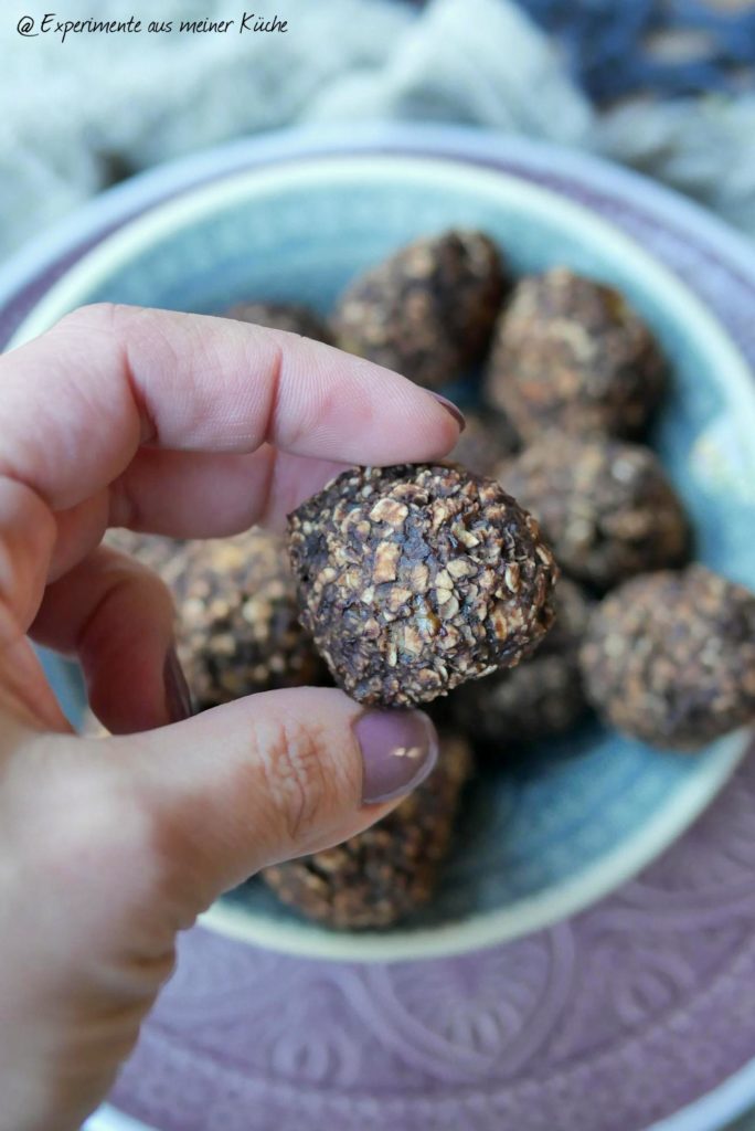 Experimente aus meiner Küche | Müslikugeln | Rezept | Snack | Weight Watchers | Haferflocken