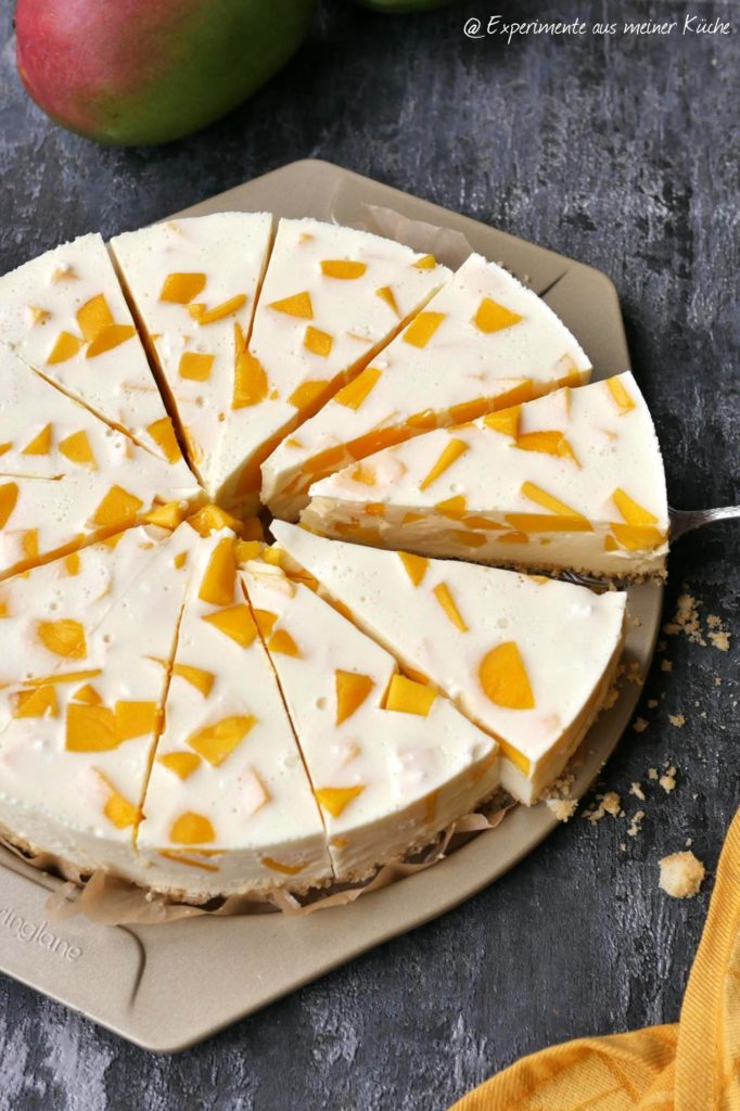 Mango-Zitronen-Cheesecake | Rezept | Backen | Kuchen | Weight Watchers