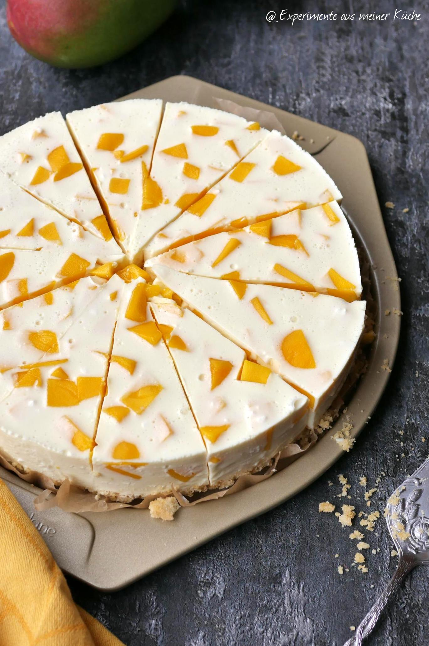 MangoZitronenCheesecake Experimente aus meiner Küche