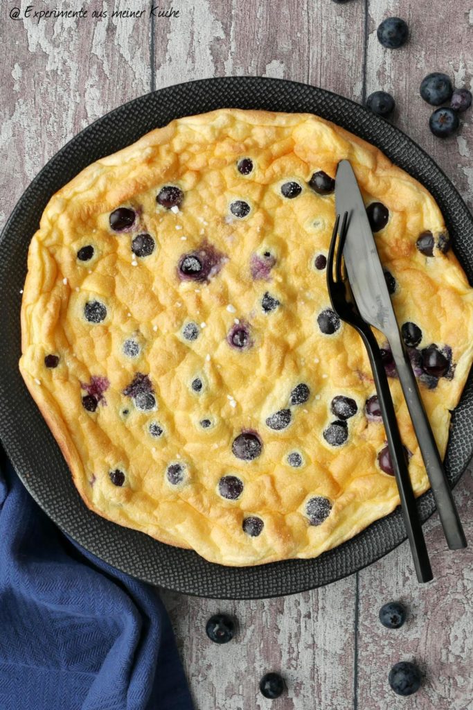 Blaubeer-Omelett | Rezept | Kochen | Essen | Frühstück | Eierspeise | Weight Watchers