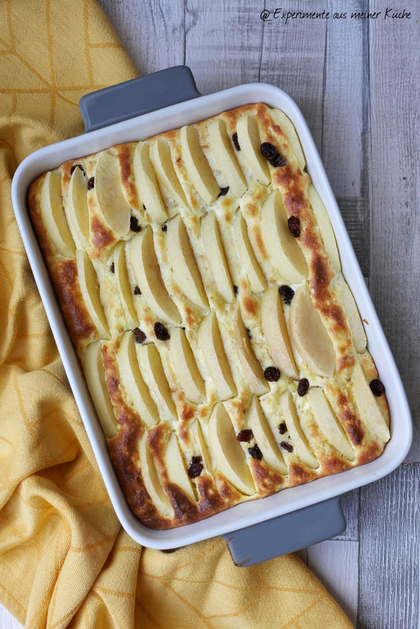 Apfel-Quark-Auflauf - Experimente aus meiner Küche Apfel-Quark-Auflauf - Experimente aus meiner Küche